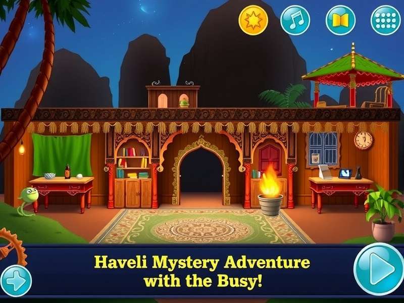Haveli Mystery Adventure Game Screenshot